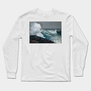 Northeaster by Winslow Homer Long Sleeve T-Shirt